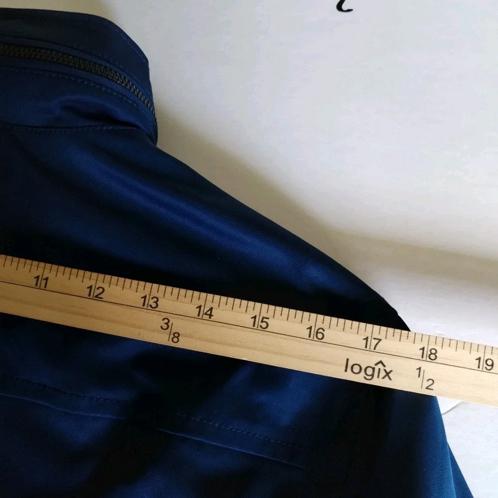 Banana Republic Men's Navy Blue Field Jacket XS Water Resistant‎ Utility Hooded